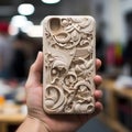 Personalized phone case production with cnc machine precision and customization in manufacturing