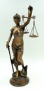 Personification of Lady Justice