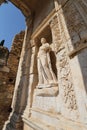 Personification of Wisdom Statue in Ephesus Ancient City, Selcuk Town, Izmir, Turkey