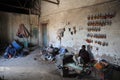 Persons with disabilities have organized a workshop for manufacturing of footwear of the tire Hargeisa