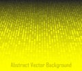Perspective Abstract Yellow Technology Background. Grey texture background. Two dimensional surface. Vector space. Royalty Free Stock Photo