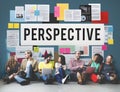 Perspective Attitude Position Standpoint View Concept Royalty Free Stock Photo