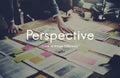 Perspective Attitude Standpoint Viewpoint Point of View Concept Royalty Free Stock Photo