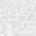 The Perspective Background of Puzzle Pieces Jigsaw Royalty Free Stock Photo