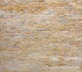 Perspective Brick wall texture background. Retro style Royalty Free Stock Photo