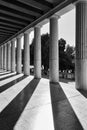 Perspective of classical columns