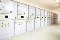 Electrical switchgear room Royalty Free Stock Photo