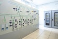 Electrical switchgear room Royalty Free Stock Photo