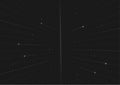 2197 Perspective grid on black background Royalty Free Stock Photo