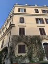 Perspective photo of an adorable Italian house