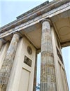 Perspective photo of Brandenburg Gate