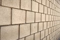 perspective view of brick wall structure concrete brisk masonry background, brickwall