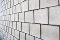 perspective view of brick wall structure concrete brisk masonry background, brickwall