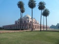 Perspective view of the Humayun& x27;s tomb