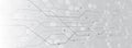 Perspective wide High-tech technology background texture. Abstract 3D circuit board vector illustration. Vector electronic