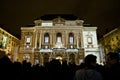 Perspectives Lyriques - Fete des Lumieres 2010 Royalty Free Stock Photo