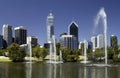 Perth - Australia - Downtown Skyline Royalty Free Stock Photo