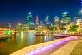 Elizabeth Quay night