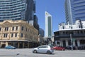 Perth central financial and business district skyline Western Australia