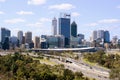 Perth city buildings Western Australia