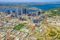 Perth Downtown aerial Royalty Free Stock Photo