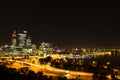 Perth night scene Royalty Free Stock Photo