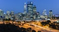 Perth Skyline Royalty Free Stock Photo
