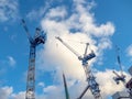 Elizabeth Quay in Perth WA is a busy site for new buildings being erectedDescription