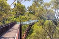 View of Glass Bridge at the hiking route of Kings Park