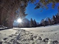 Pertisau, Karwendeltal at the Alps in Tyrol, Austria