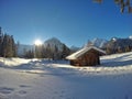 Pertisau, Karwendeltal at the Alps in Tyrol, Austria Royalty Free Stock Photo