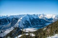 mountain view at the Alps in Tyrol, Austria