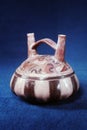 Peru ancient ceramic huaco pottery without culture information in the museum of Lima