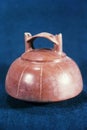 Peru ancient ceramic huaco pottery without culture information in the museum of Lima