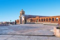 Peru Chucuito Santo Domingo church and square Royalty Free Stock Photo