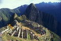 peru cusco archaeological site of the ruins of machu picchu ruins Royalty Free Stock Photo