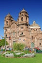 Peru, Cuzco, Plaza de Armas, Conpania de Jesus Church