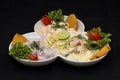 Peru Dish: 3 types of Cebiche (ceviche)