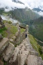 Peru inca ancient ruin