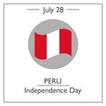 Peru Independence Day, July 28