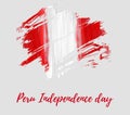 Peru Independence day