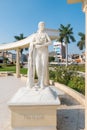 Statue of the Greek muse Polimnia Chiclayo Peru