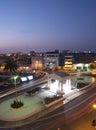 Peru View of Muses park in Chiclayo. This pretty park is interesting because of the statues depicting the muses