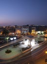 Peru View of Muses park in Chiclayo. This pretty park is interesting because of the statues depicting the muses