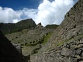 Peru: Machu Pichu, Unesco World Heritage in the Andines Royalty Free Stock Photo