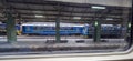 Perurail trains arriving at Machupicchu train station