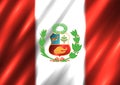 Peru national flag background