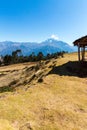 Peru, Ollantaytambo-Inca ruins of Sacred Valley in Andes mountains,South America. Royalty Free Stock Photo