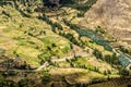 Peru, Pisac (Pisaq) - Inca ruins in the sacred valley in the Peruvian Andes Royalty Free Stock Photo