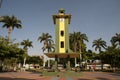 Peru Plaza de Armas Clock Tower Puerto Maldonado is a city in Southeastern Peru in the Amazon forest. It is the capital of the